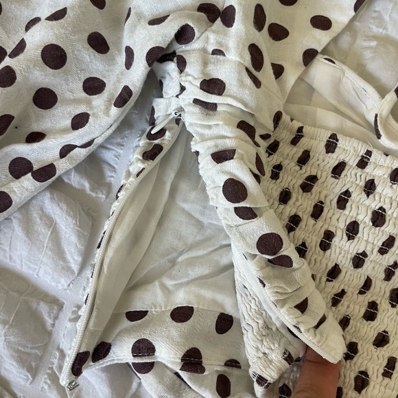 MAJORELLE Emily Polka Dot Blouse - Picture 9 of 12